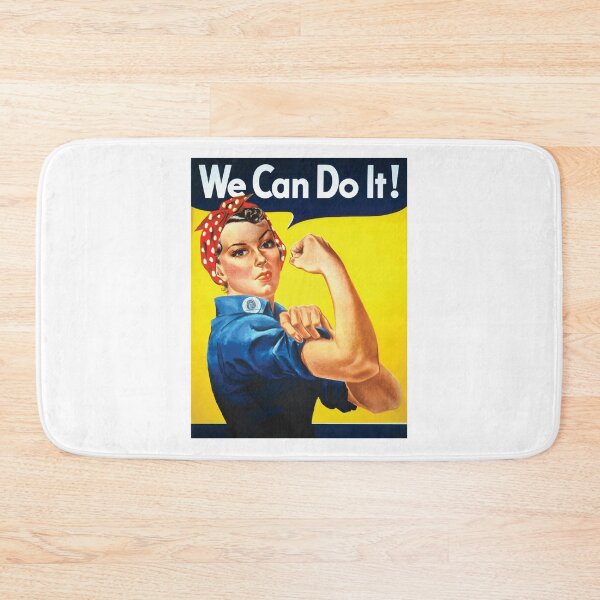 Item preview, Vintage poster with Rosie The Riveter designed and sold by binti163.