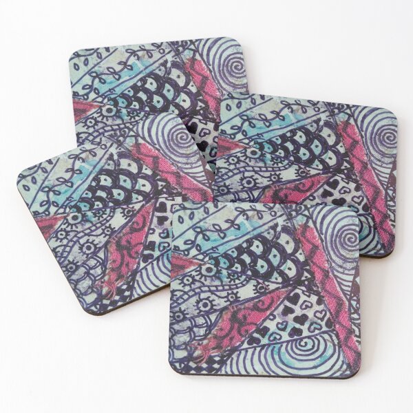 Item preview, Allover Print Zentangle Design designed and sold by Creative Rumblings.