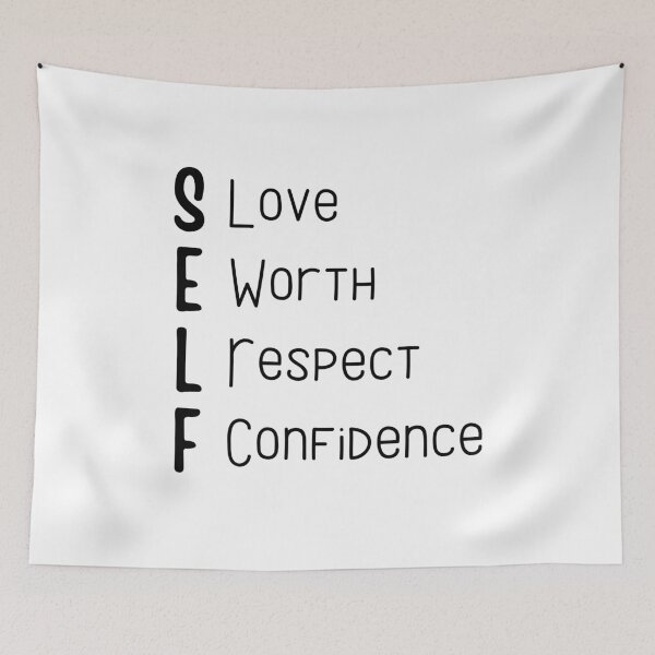 Item preview, Self Love Self Respect Self Worth Self Confidence, Self Love Respect Worth Confidence designed and sold by miraipa.