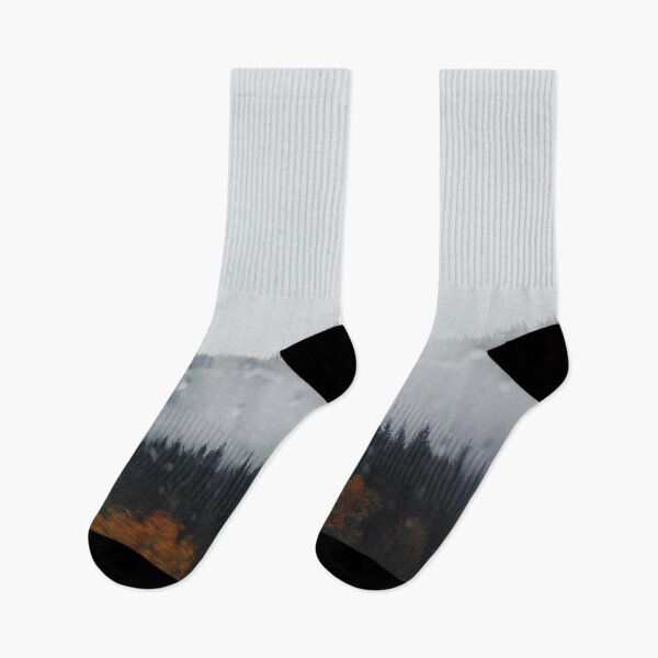 Item preview, Cloudy mountain tree view in Washington state designed and sold by reajames.