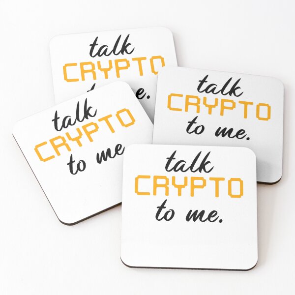 Item preview, talk Crypto to me Cryptocurrency Gift Bitcoin Shirt designed and sold by Mesyo.