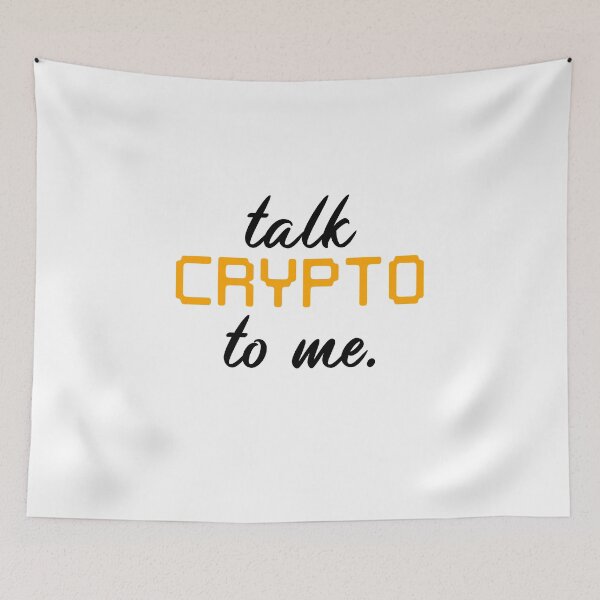 Item preview, talk Crypto to me Cryptocurrency Gift Bitcoin Shirt designed and sold by Mesyo.