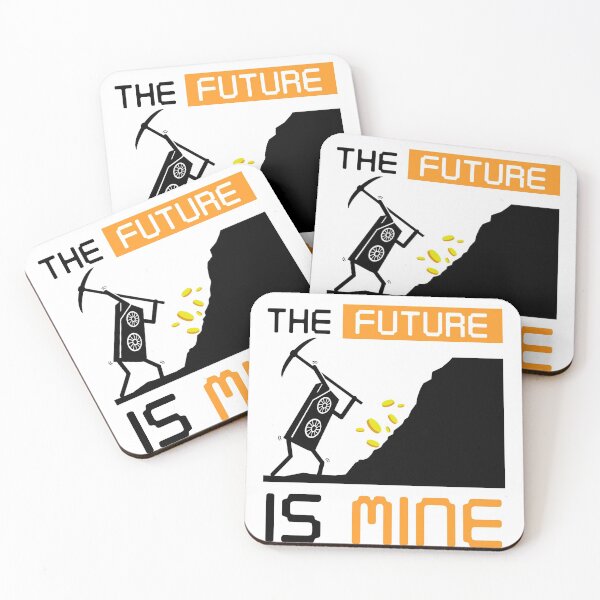 Item preview, The Future Is Mine Cryptocurrency Gift Bitcoin Shirt designed and sold by Mesyo.