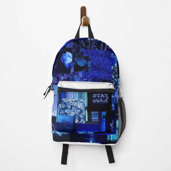 Artikelvorschau, Leuchtende blaue ästhetische Collage entworfen und verkauft von Govintage.