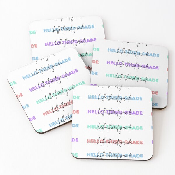 Item preview, Hello Third Grade | Back to School Sticker Pack designed and sold by Nikiolilalala.