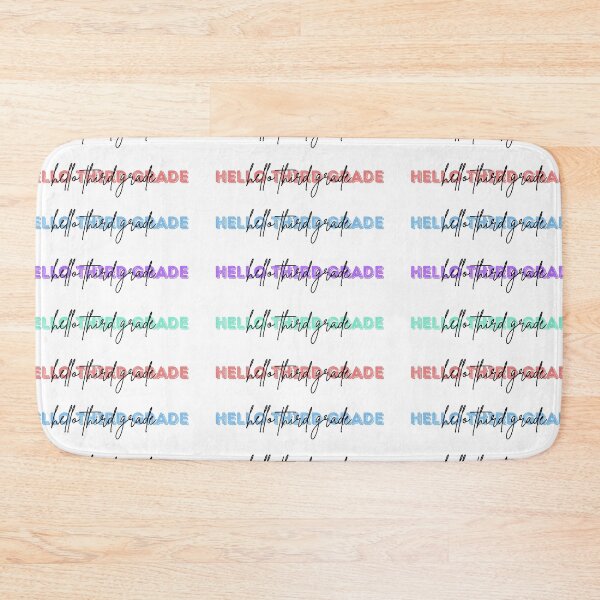 Item preview, Hello Third Grade | Back to School Sticker Pack designed and sold by Nikiolilalala.