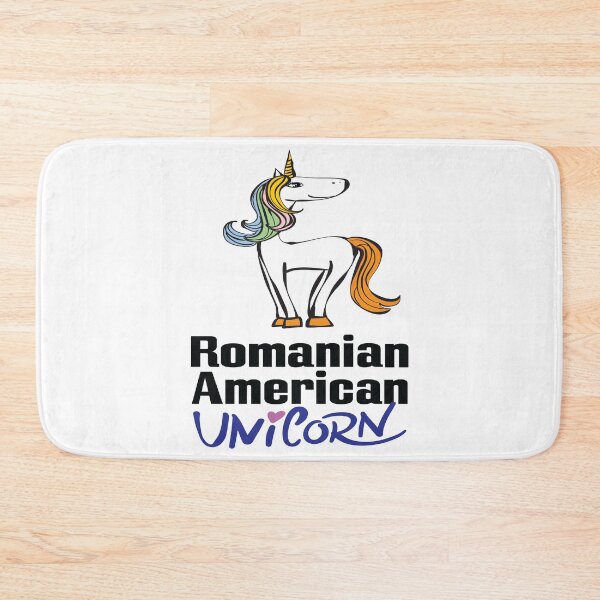 Item preview, Romanian American Unicorn Cartoon designed and sold by FiveNiches.