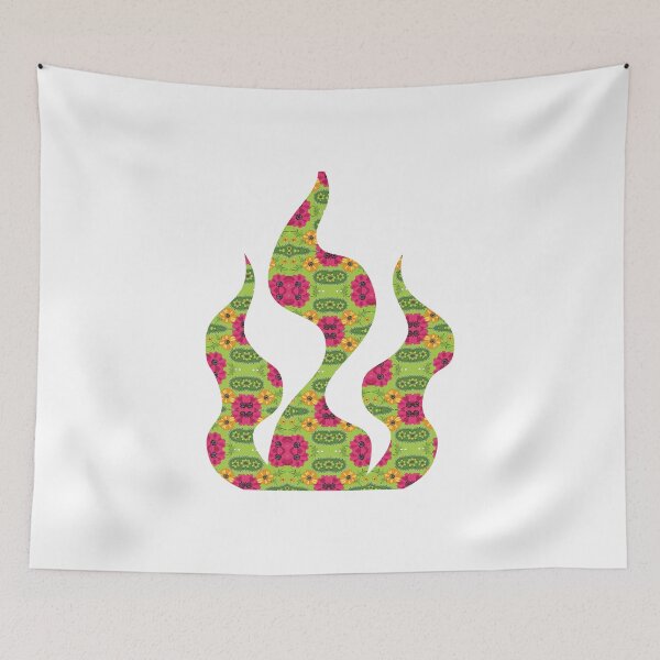 Item preview, Colorful Patterned Floral Fire designed and sold by 9N20.