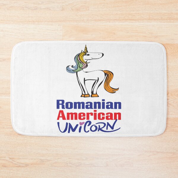 Item preview, Romanian American Unicorn Cartoon designed and sold by FiveNiches.