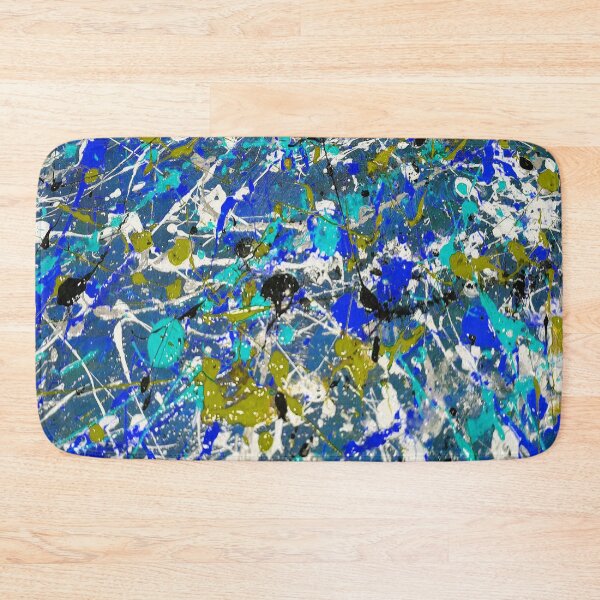 Item preview, Abstract Action Spatter Painting Jackson Pollard style  designed and sold by Neilchurcherart.