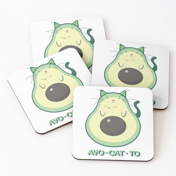 Item preview, Funny Cat Avocato  designed and sold by JikDesign.
