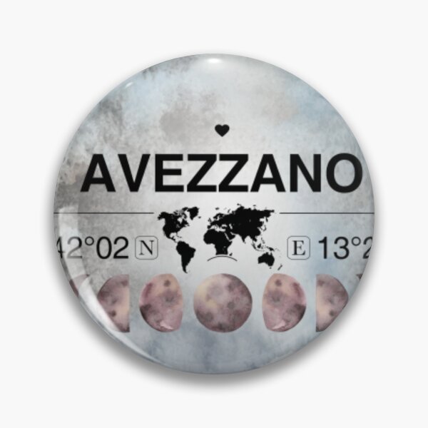 Item preview, Avezzano Abruzzo T-ShirtAvezzano, Abruzzo, Italy, Watercolor Design with Latitude & Longitude Map Coordinates  designed and sold by Citywordshop.