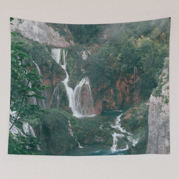 Item preview, Misty Green Nature Waterfall  designed and sold by PRB1989.