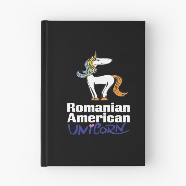 Item preview, Romanian American Unicorn Cartoon designed and sold by FiveNiches.