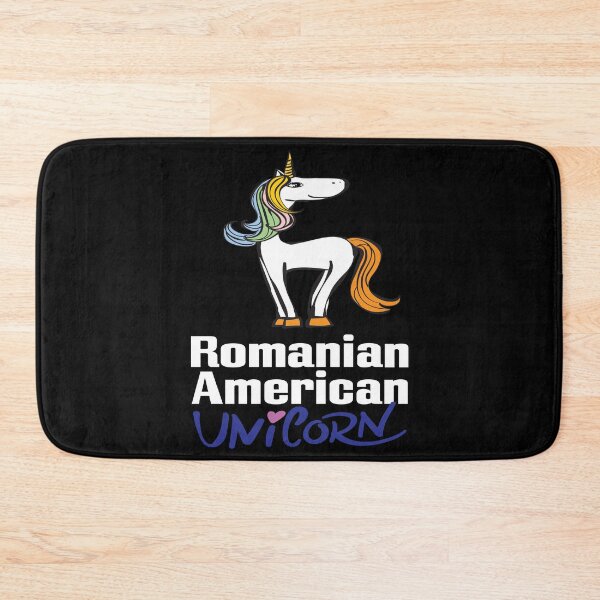 Item preview, Romanian American Unicorn Cartoon designed and sold by FiveNiches.