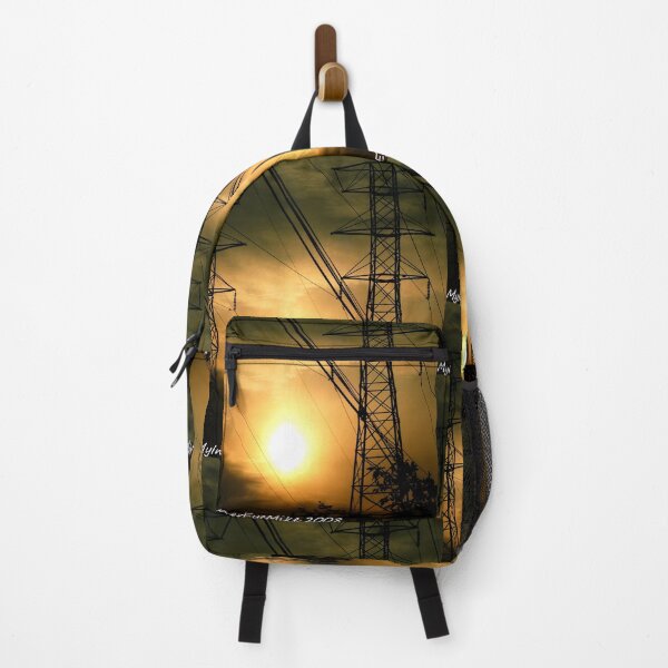 Item preview, #362 Sunset With Powerlines designed and sold by MyInnereyeMike.
