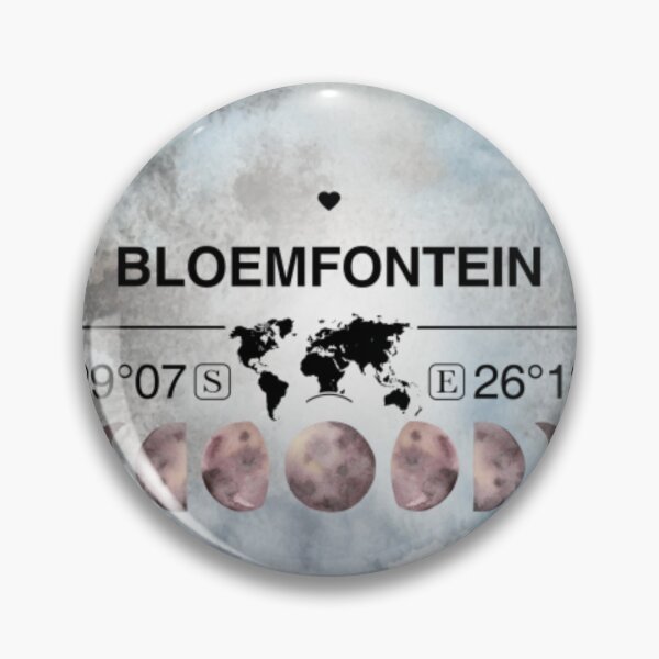 Item preview, Bloemfontein Free State T-ShirtBloemfontein, South Africa, Free State, Watercolor Design with Latitude & Longitude Map Coordinates  designed and sold by Citywordshop.
