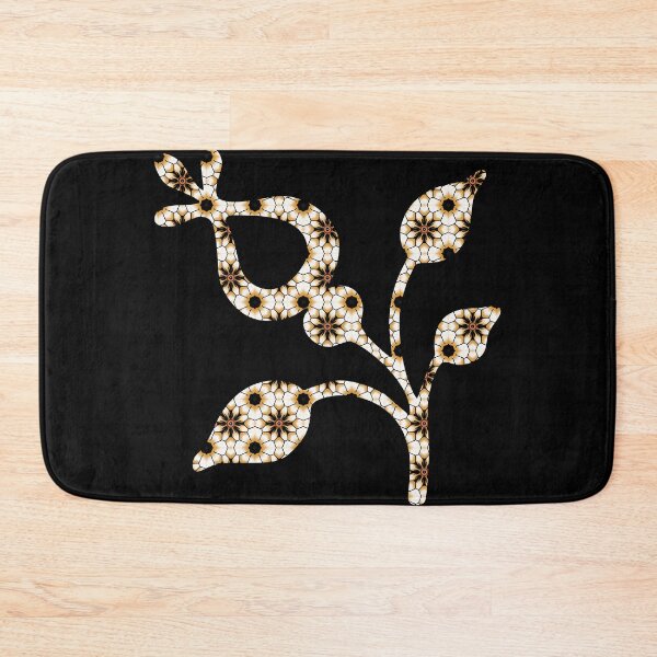 Item preview, Brown Floral Patterned Ornament designed and sold by 9N20.