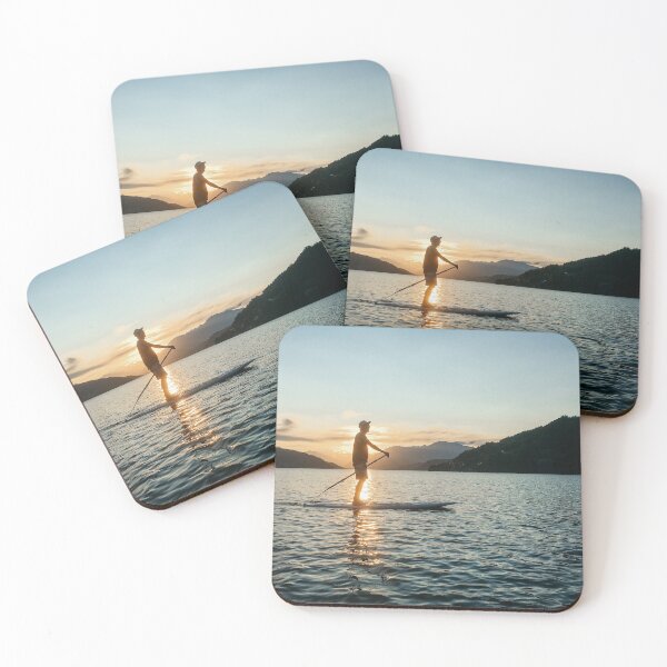 Item preview, sunset with sup designed and sold by Alpenhipster_.