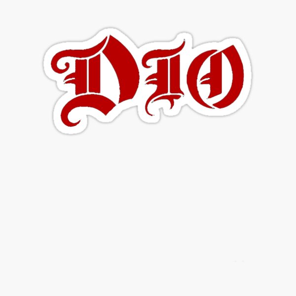 Dio Logo Metal Kaychain