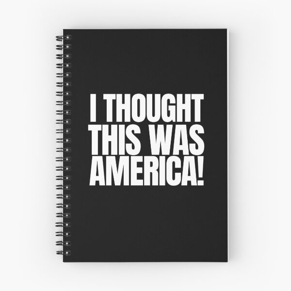 Item preview, I Thought this was America - White designed and sold by Beyond Words.