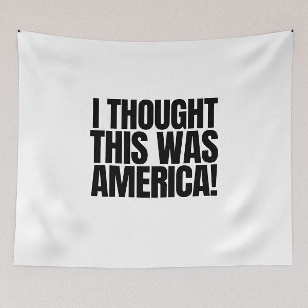 Item preview, I Thought this was America - Black designed and sold by Beyond Words.
