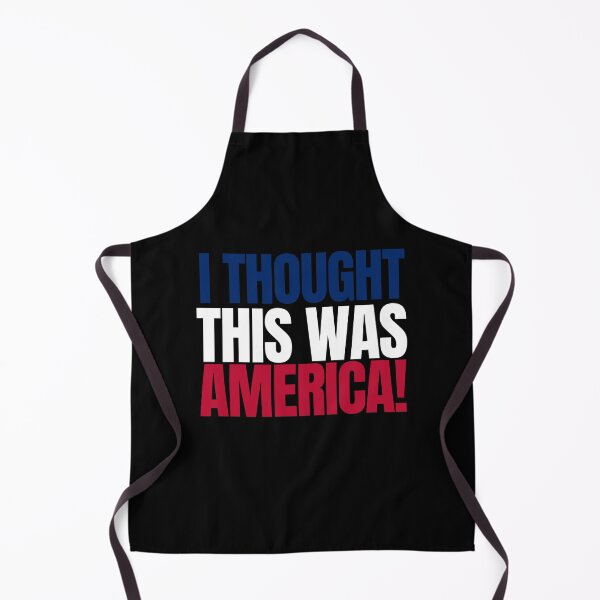 Item preview, I Thought this was America - Flag White designed and sold by Beyond Words.