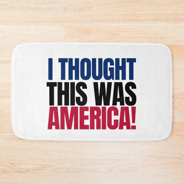 Item preview, I Thought this was America - flag designed and sold by Beyond Words.