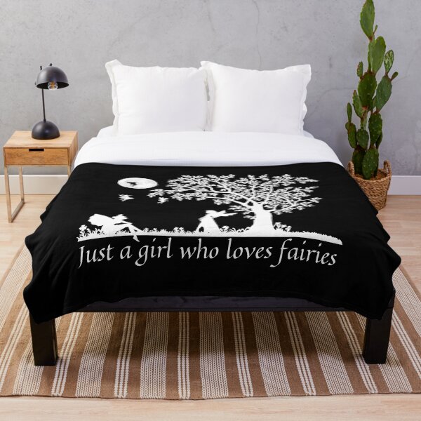 Item preview, Just a girl who loves fairies (the fairy realm) designed and sold by Miatopia.
