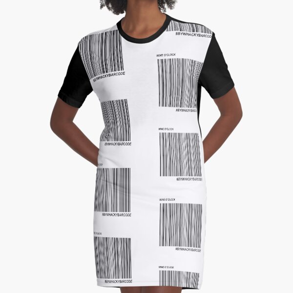 Wine o,clock Graphic T-Shirt Dress