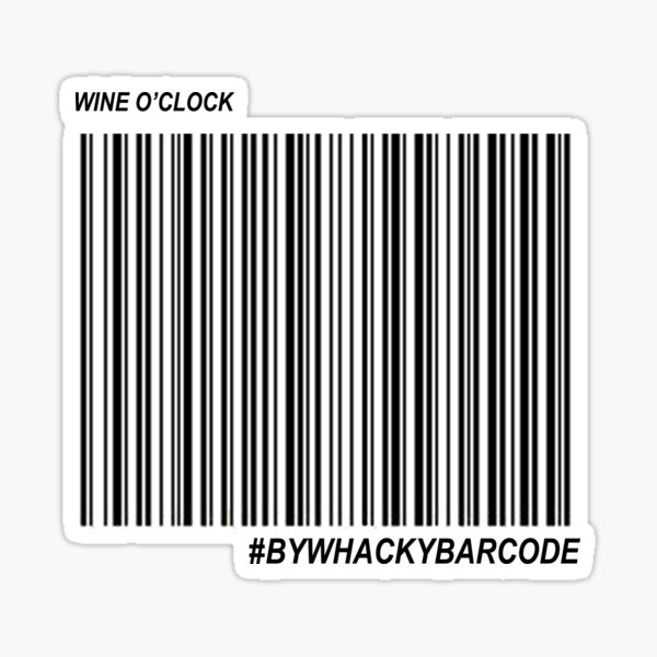 Wine o,clock Sticker