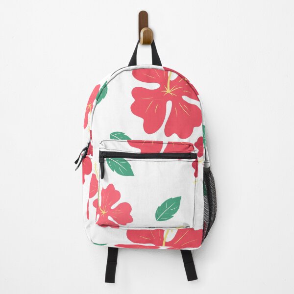 Item preview, Amapola roja tropical con hojas designed and sold by Boricori.