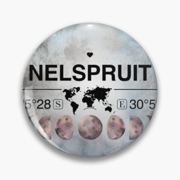 Item preview, Nelspruit Mpumalanga T-ShirtNelspruit, South Africa, Mpumalanga, Watercolor Design with Latitude & Longitude Map Coordinates  designed and sold by Citywordshop.