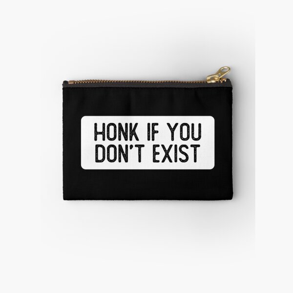 Item preview, Honk If You Don't Exist Funny Biker designed and sold by Sour Soul.