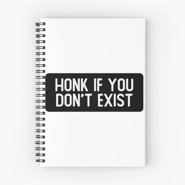 Item preview, Honk If You Don't Exist Cool Biker designed and sold by Sour Soul.