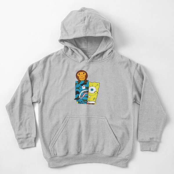 Get Buy 2008 Baby Milo Bape X Spongebob Rare Hoodie