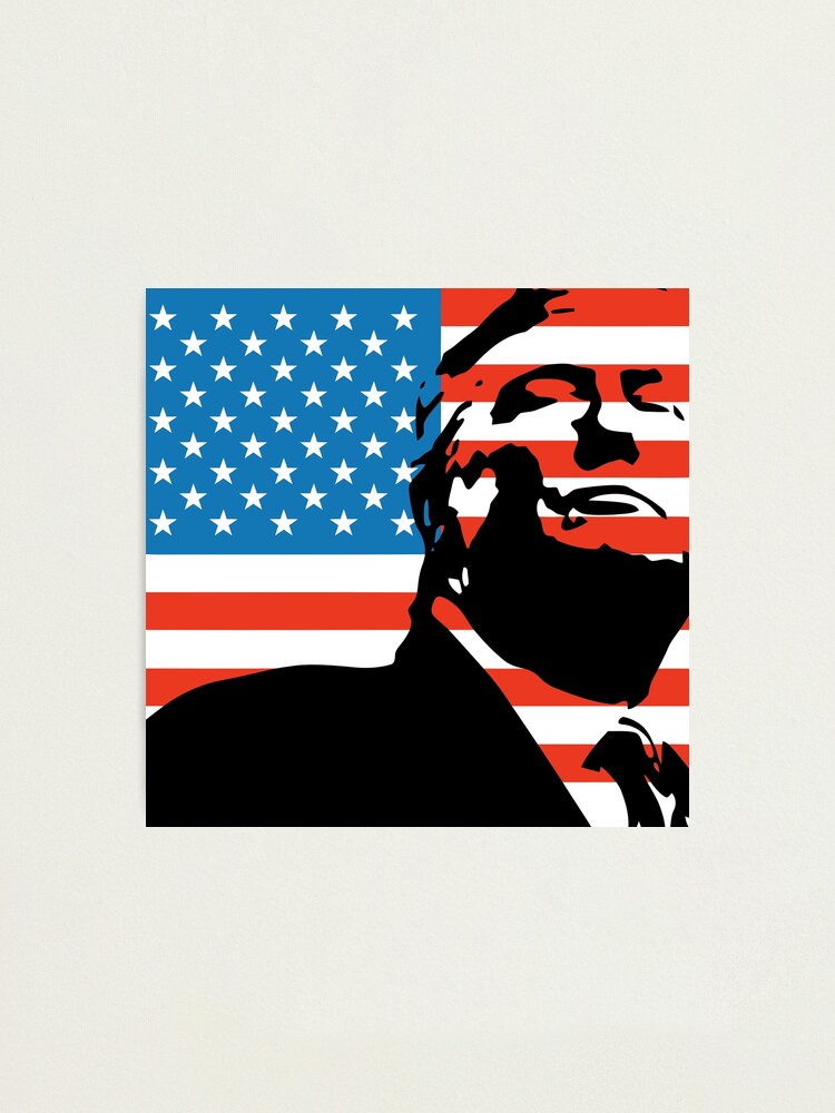 "Donald Trump 2024 minimalist" Photographic Print for Sale by CyberYogi