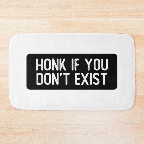 Item preview, Honk If You Don't Exist Cool Biker designed and sold by Sour Soul.