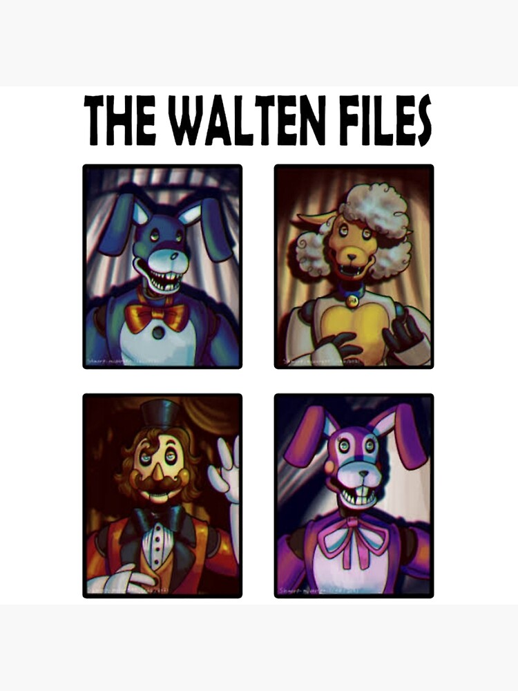 The Walten Files Illustration Gore Prints