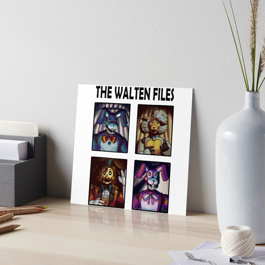 Walten Files characters  Art Board Print for Sale by StromDesign