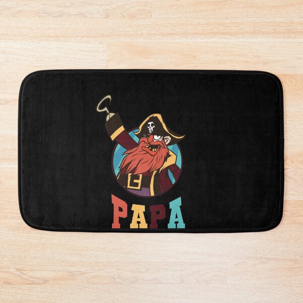 Item preview, Pirate Papa Grandpa Grand dad Design designed and sold by Hema Thilakaratne.