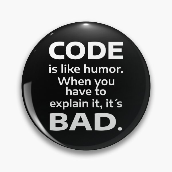 Item preview, Code is like humor designed and sold by querblick.