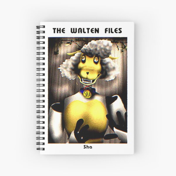 the walten files Spiral Notebook for Sale by RBTP10