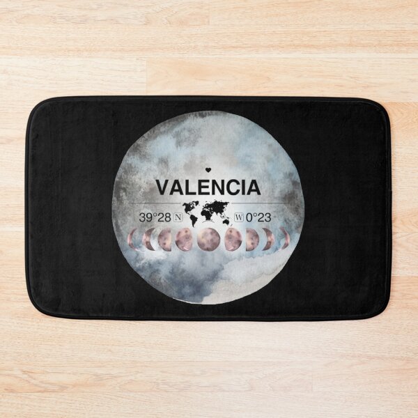 Item preview, Valencia Valencian Community T-ShirtValencia, Valencian Community, Spain, Watercolor Design with Latitude & Longitude Map Coordinates _ designed and sold by Citywordshop.