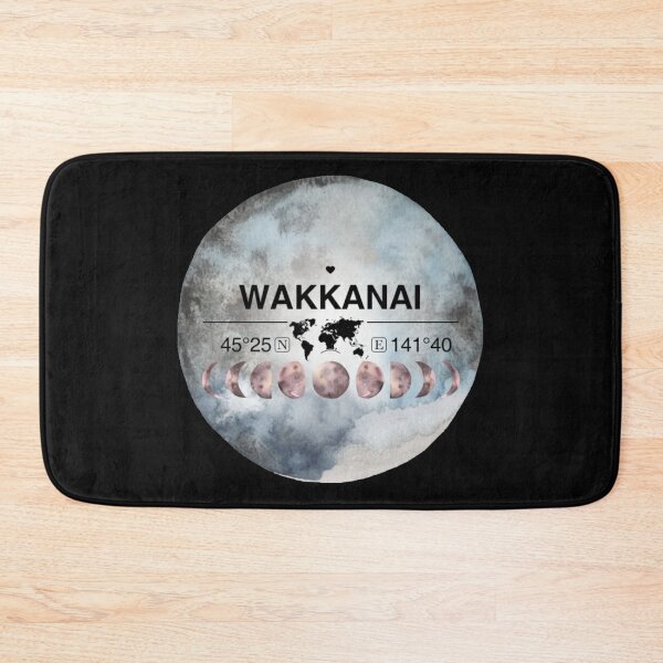 Item preview, Wakkanai Hokkaido T-ShirtWakkanai, Hokkaido, Watercolor Design with Latitude & Longitude Map Coordinates  designed and sold by Citywordshop.