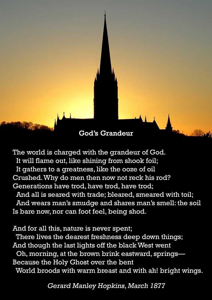 God s Grandeur By Gerard Manley Hopkins