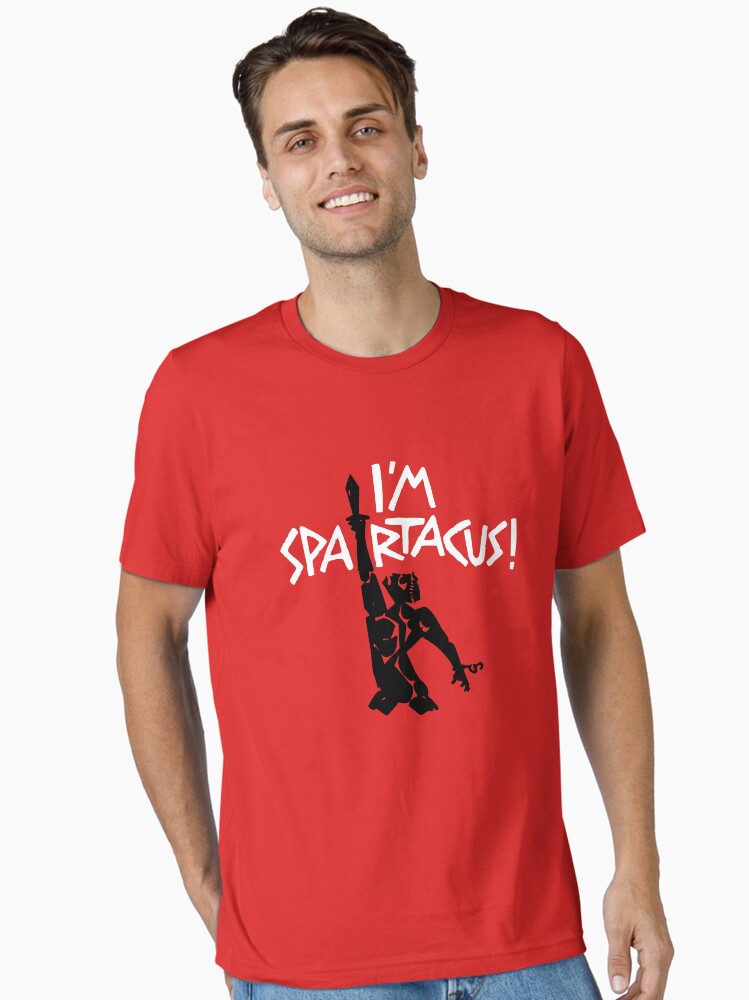Thumbnail 1 of 7, Essential T-Shirt, I'm Spartacus! designed and sold by posty.