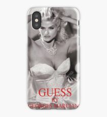anna nicole smith guess ad gown iPhone Case