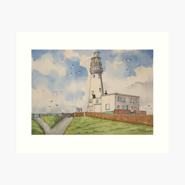 Item preview, Flamborough Head Lighthouse. designed and sold by John Ray.