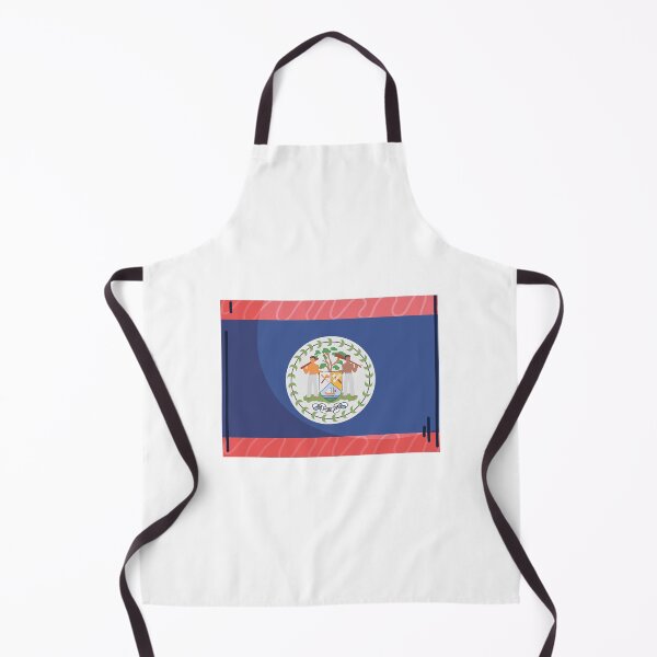 Item preview, Belize Flag Country Isolated Icon designed and sold by MIDDLX.